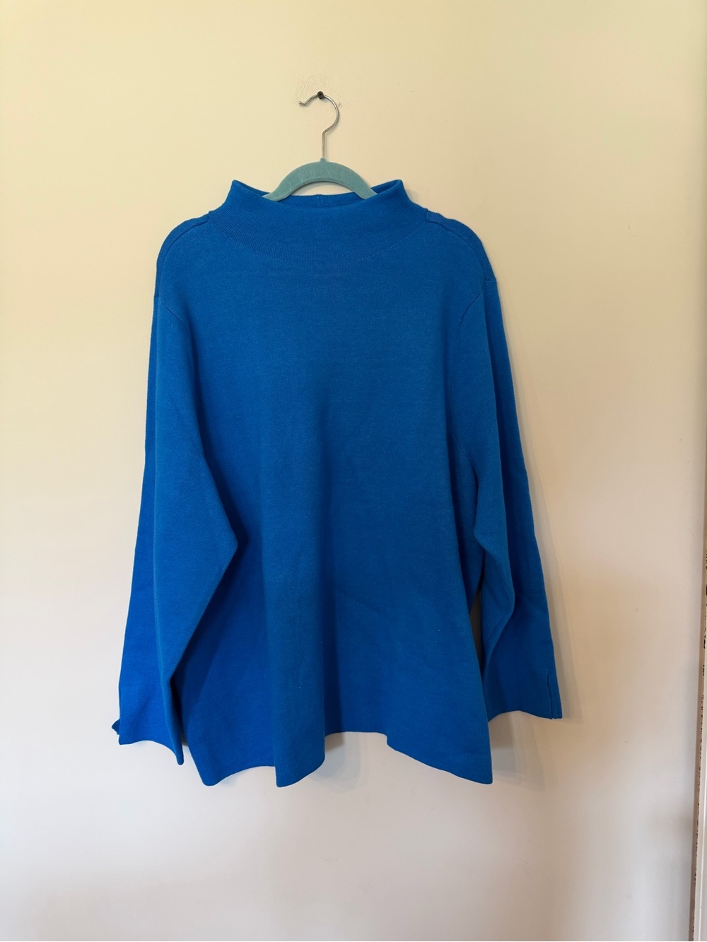 NWT J Jill vibrant blue boatneck seater size 3XL